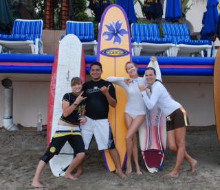 Equipo de surf